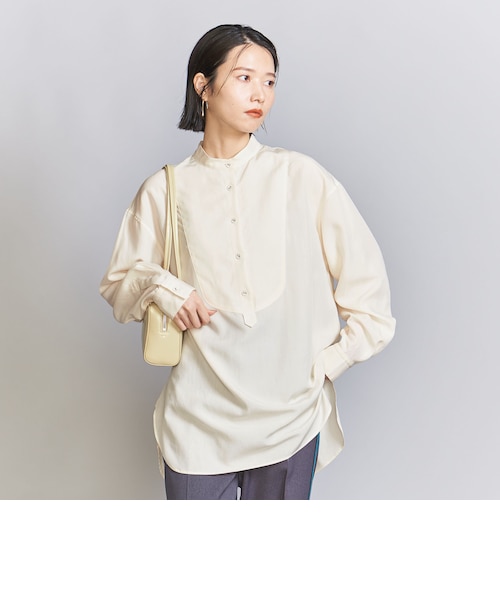 ビブヨーク バンドカラー シャツ｜ユナイテッドアローズ アウトレット