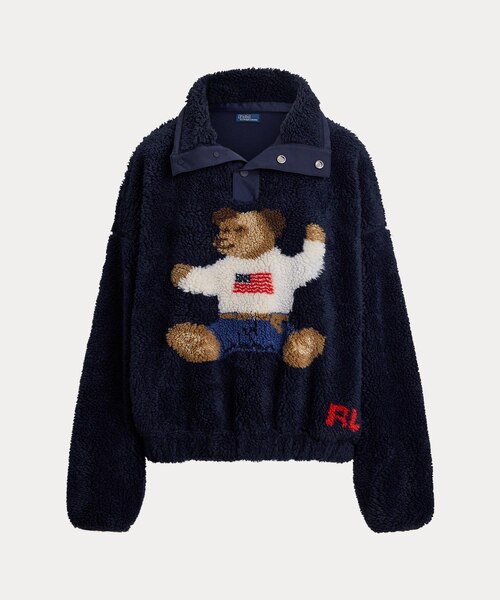 Polo ベア ハイパイル フリース モックネック｜ポロ ラルフ ローレンの