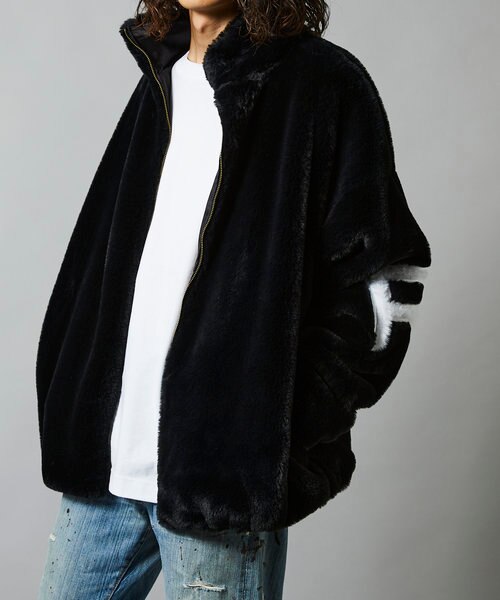 限定展開 RVCA×FREAK'S STORE 別注LOGO FUR JKT / ビッグシルエット