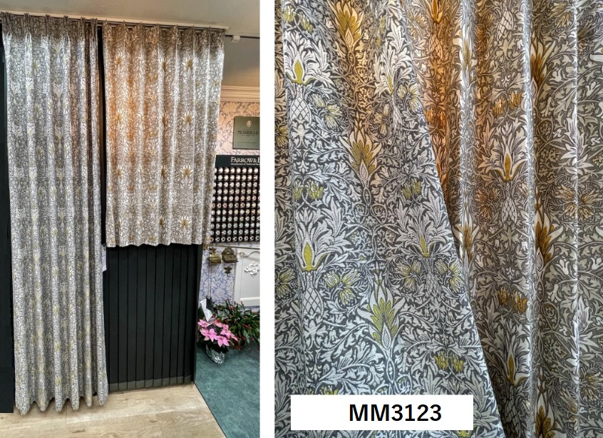 川島織物セルコン「モリスデザインスタジオ」新作展示｜ザ・ブルック