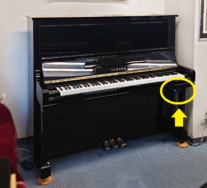 売約済み＜渋谷店・消音ピアノ＞ヤマハ U3A+消音ユニットPiano