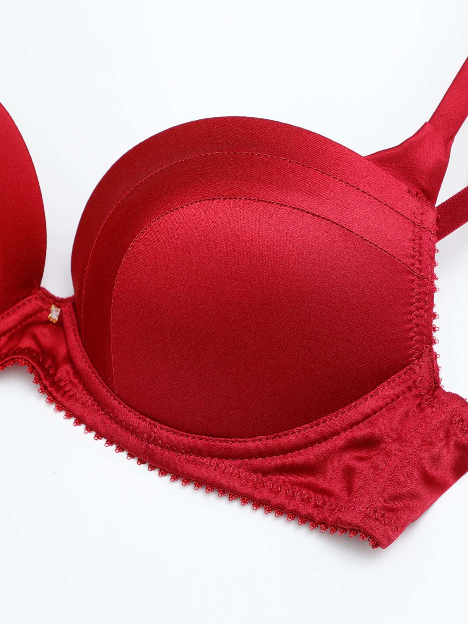 Silk Grace Bra シルクグレースブラ / RED | Mivera＆