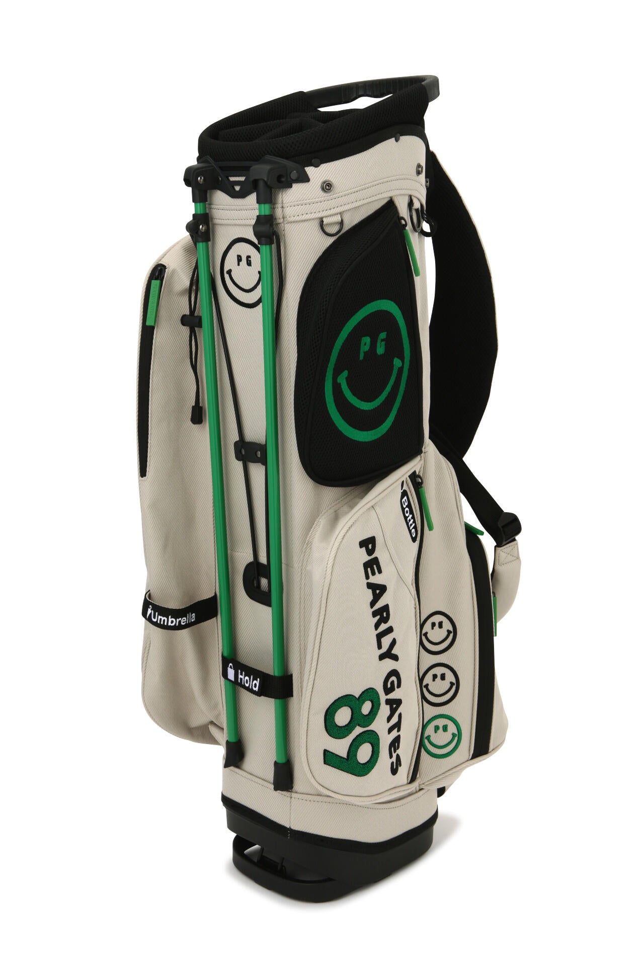 PG SMILE軽量スタンド式 キャディバッグ (46インチ対応)(9型) (UNISEX