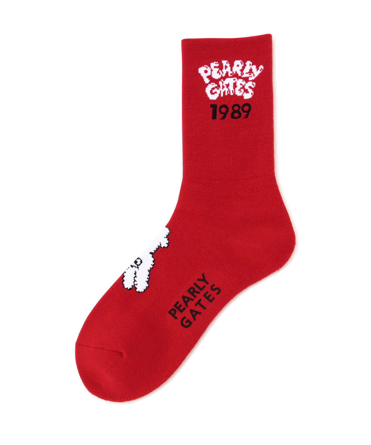 ぷっくりロゴミドルソックス (MENS) | PEARLY GATES（パーリーゲイツ