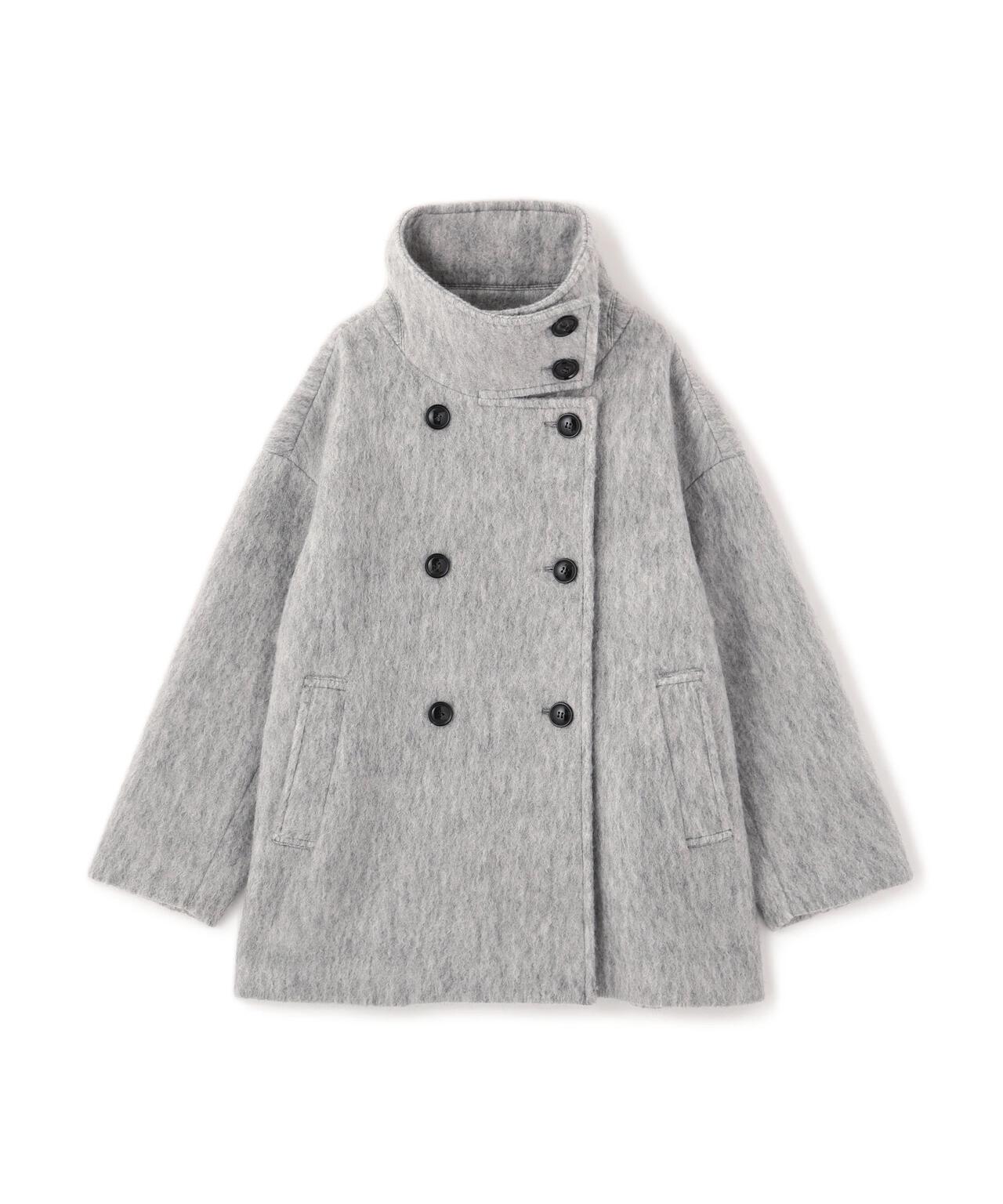 Oggi掲載】スタンドネックシャギーミディコート | NATURAL BEAUTY