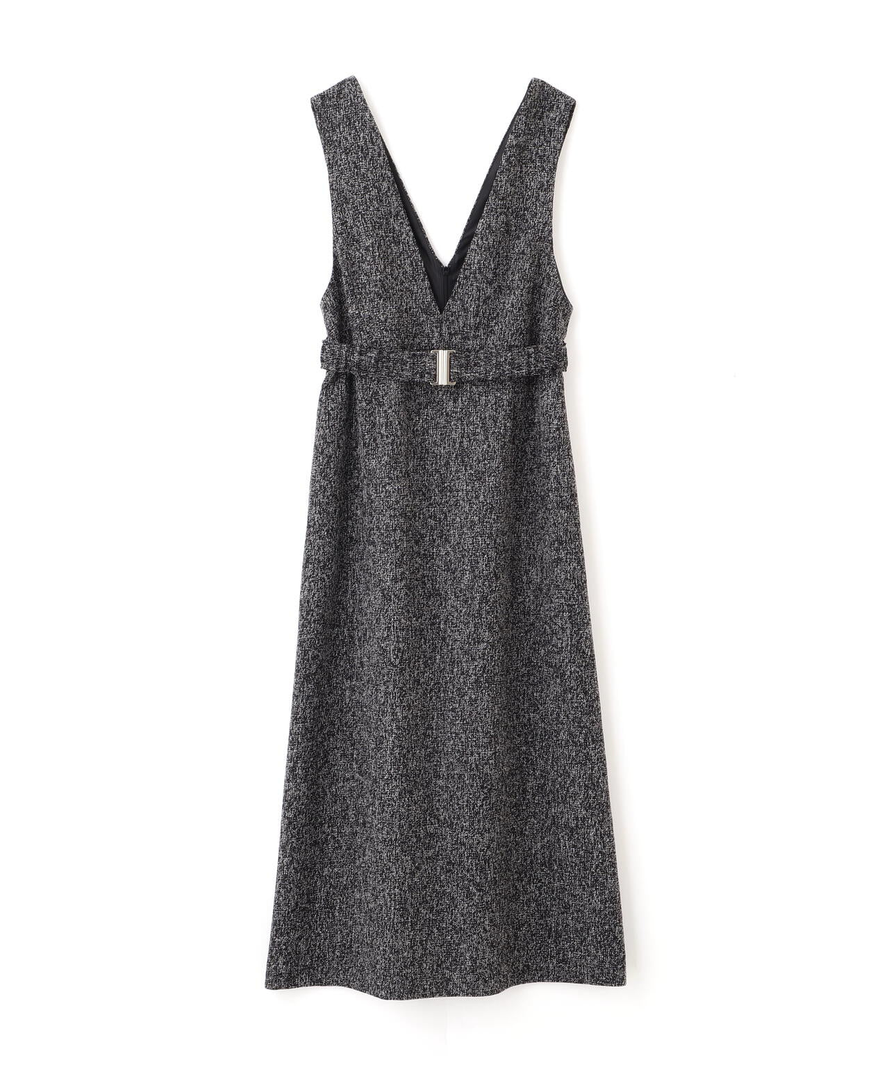 ベルト付Vネックジャンスカ | NATURAL BEAUTY BASIC（ナチュラル