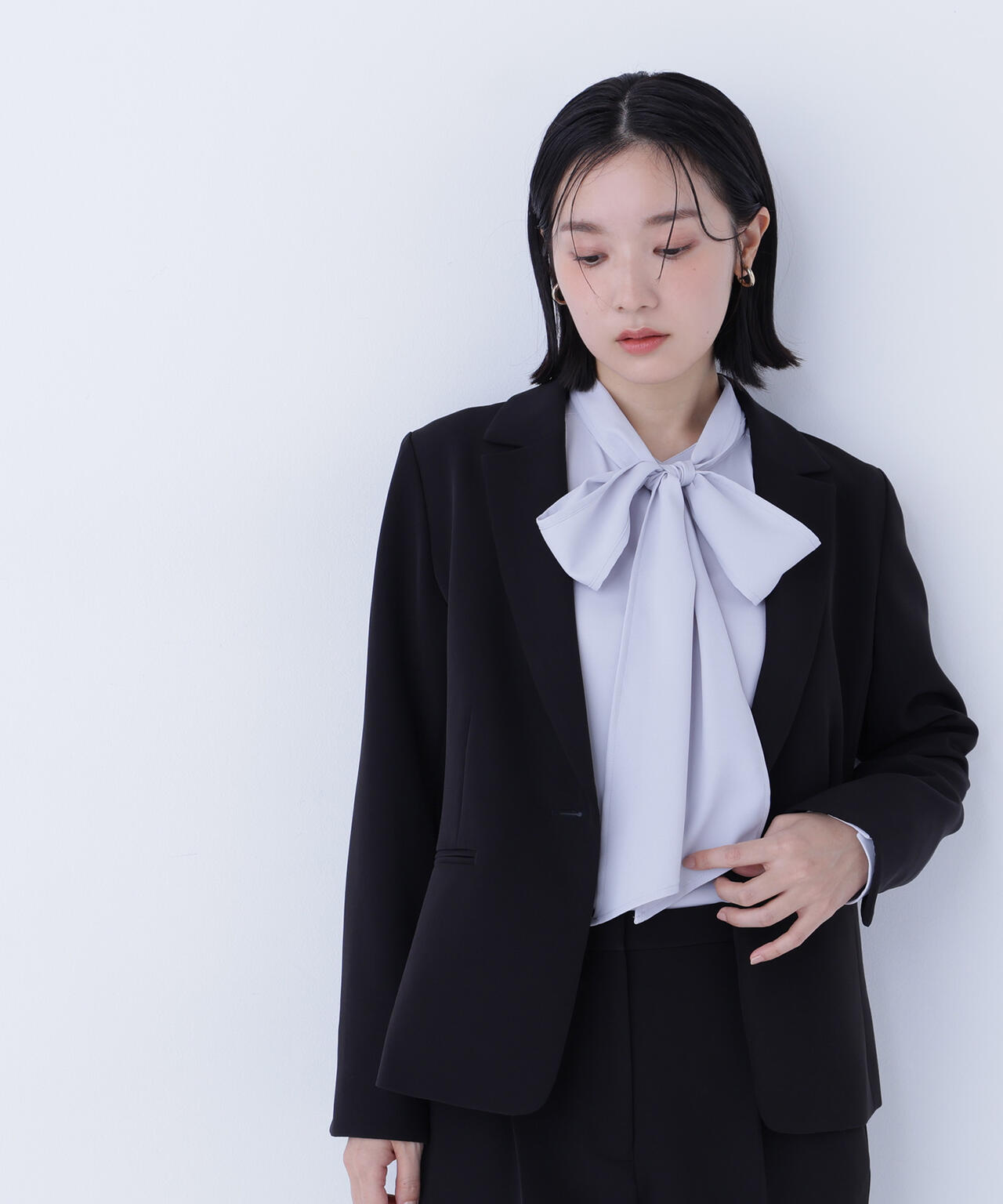 ダブルクロスストレッチ SETUP テーラードジャケット | NATURAL BEAUTY