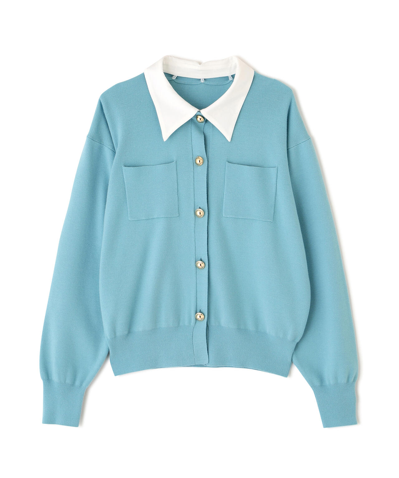 一部店舗・mix.tokyo 限定カラー：ピンク】2wayカラーニット