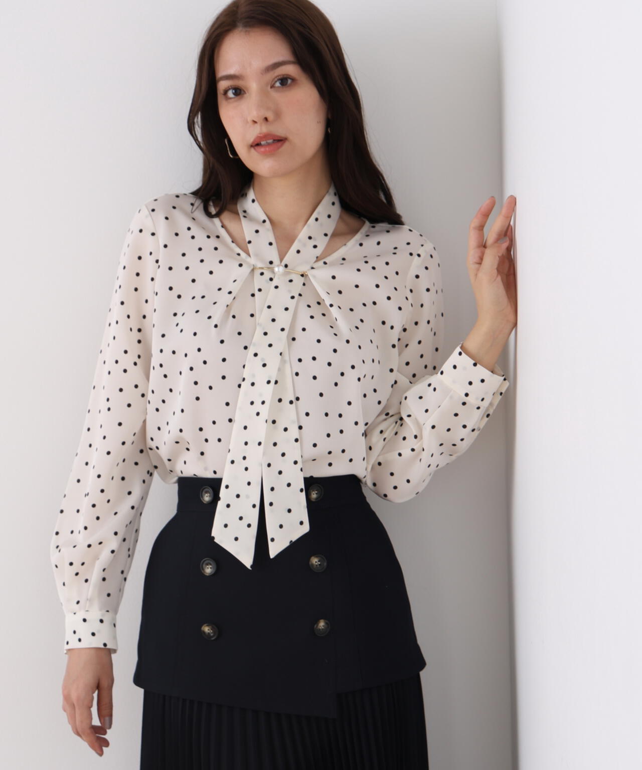 2WAYボウタイブラウス | PINKY&DIANNE（ピンキー&ダイアン