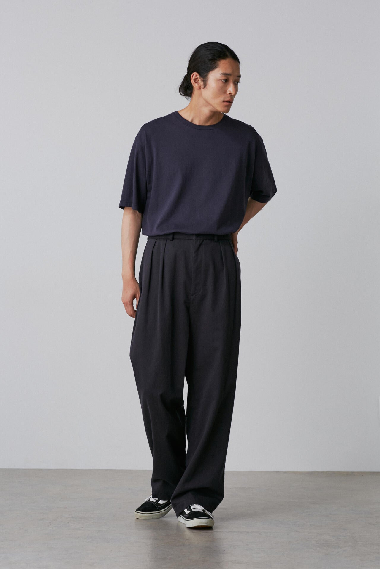 Y / ORGANIC COTTON TENCEL CHINO TROUSERS | YLÈVE（イレーヴ
