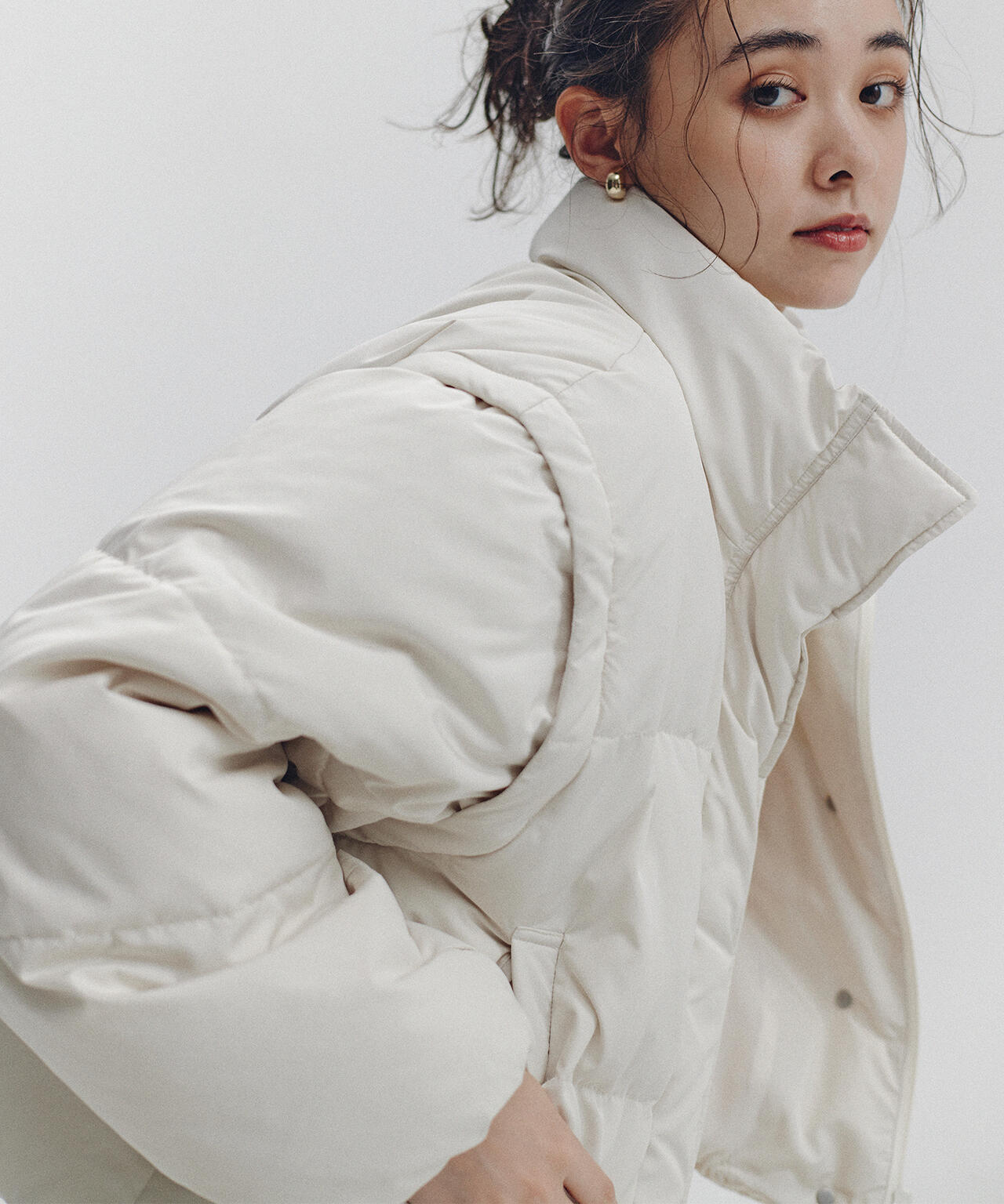 2wayショートダウン | N. Natural Beauty Basic*（エヌ ナチュラル