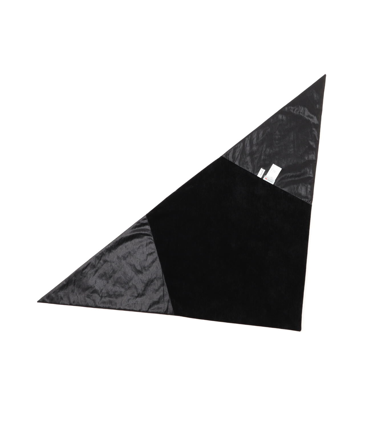 KIJIMA TAKAYUKI / LEATHER LIKE TAFFETA PADDED SCARF | THE LIBRARY