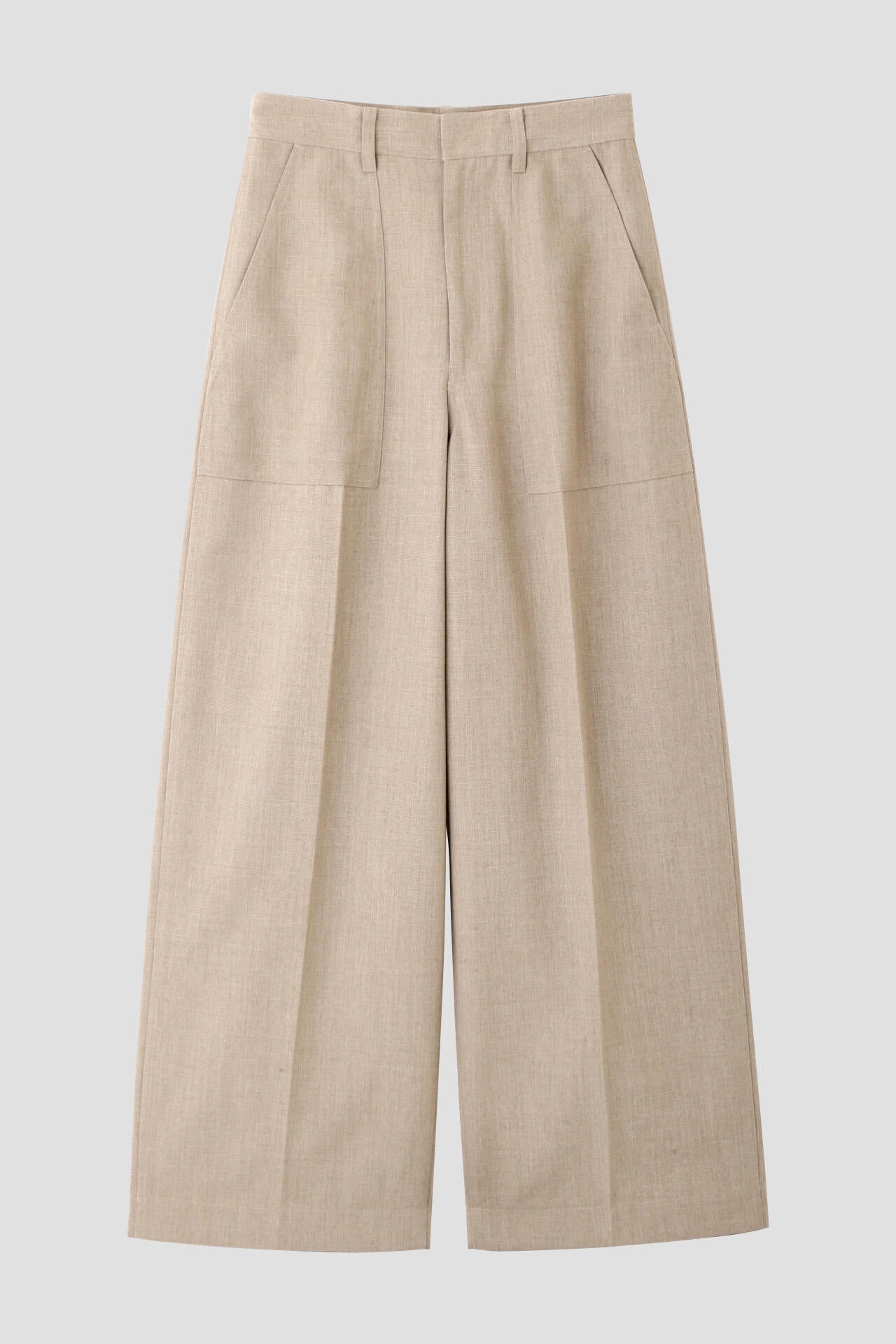 YLEVE / RECYCLE POLYESTER TROUSERS | YLÈVE（イレーヴ） ｜【公式