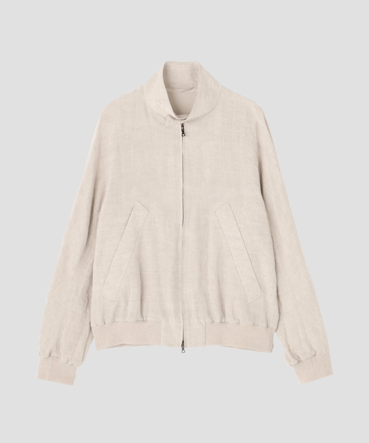 別注] blurhms / RAMIE LINEN HARRINGTON JACKET | THE LIBRARY（ザ