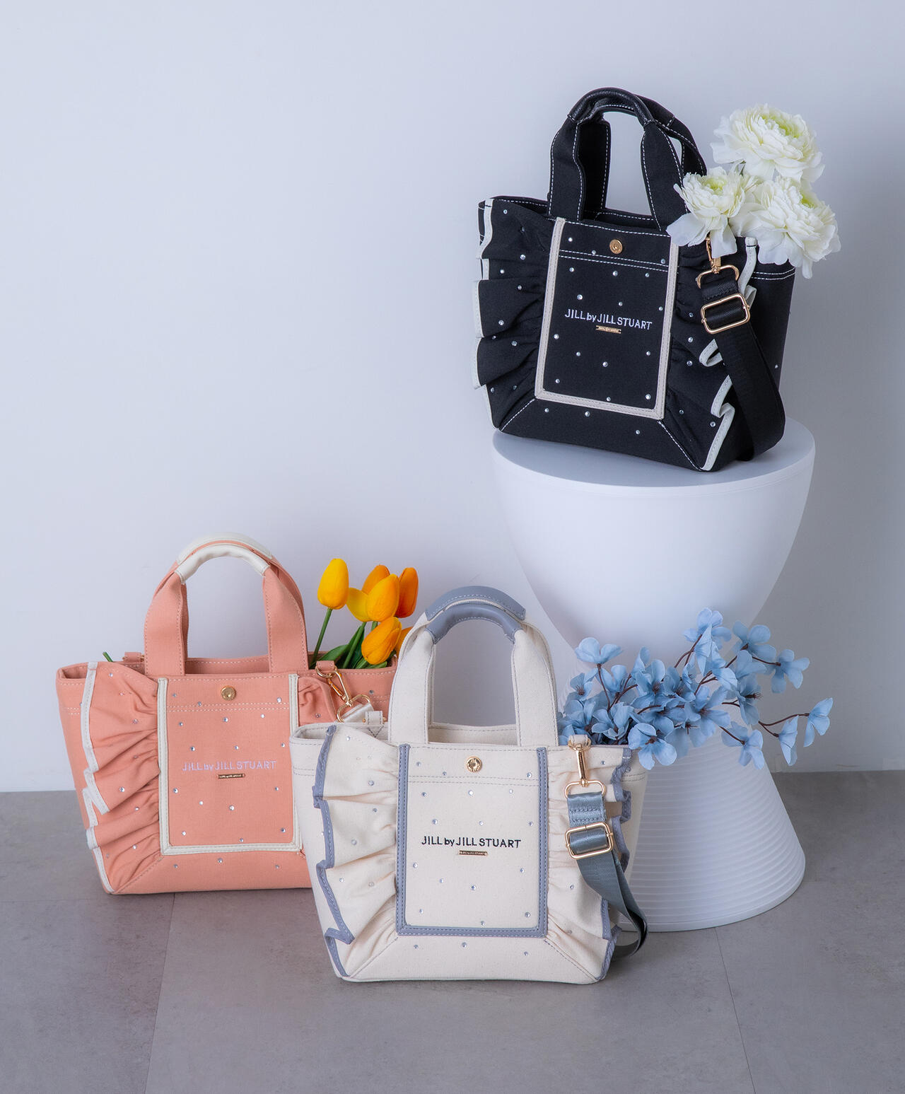 フレームフリルトートポッピン | JILL by JILL STUART（ジル バイ ジル