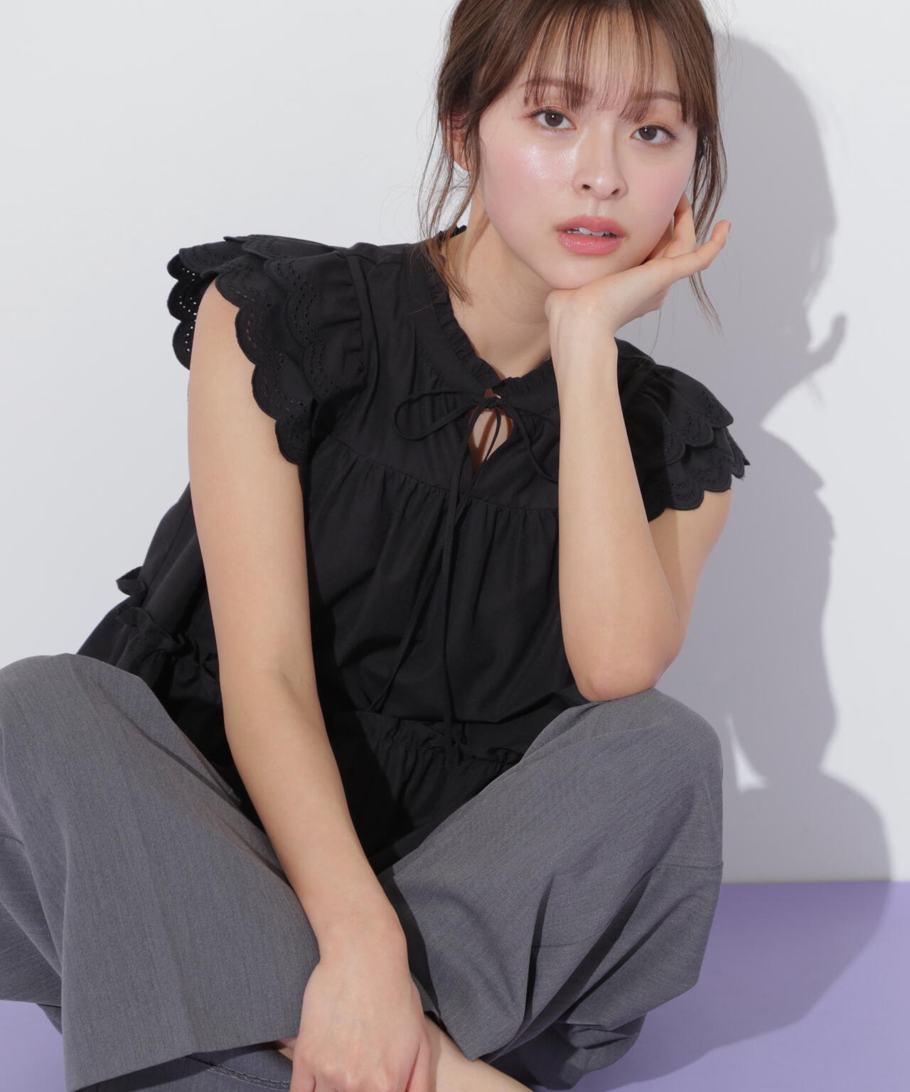 カットワークティアードチュニック | JILL by JILL STUART（ジル バイ