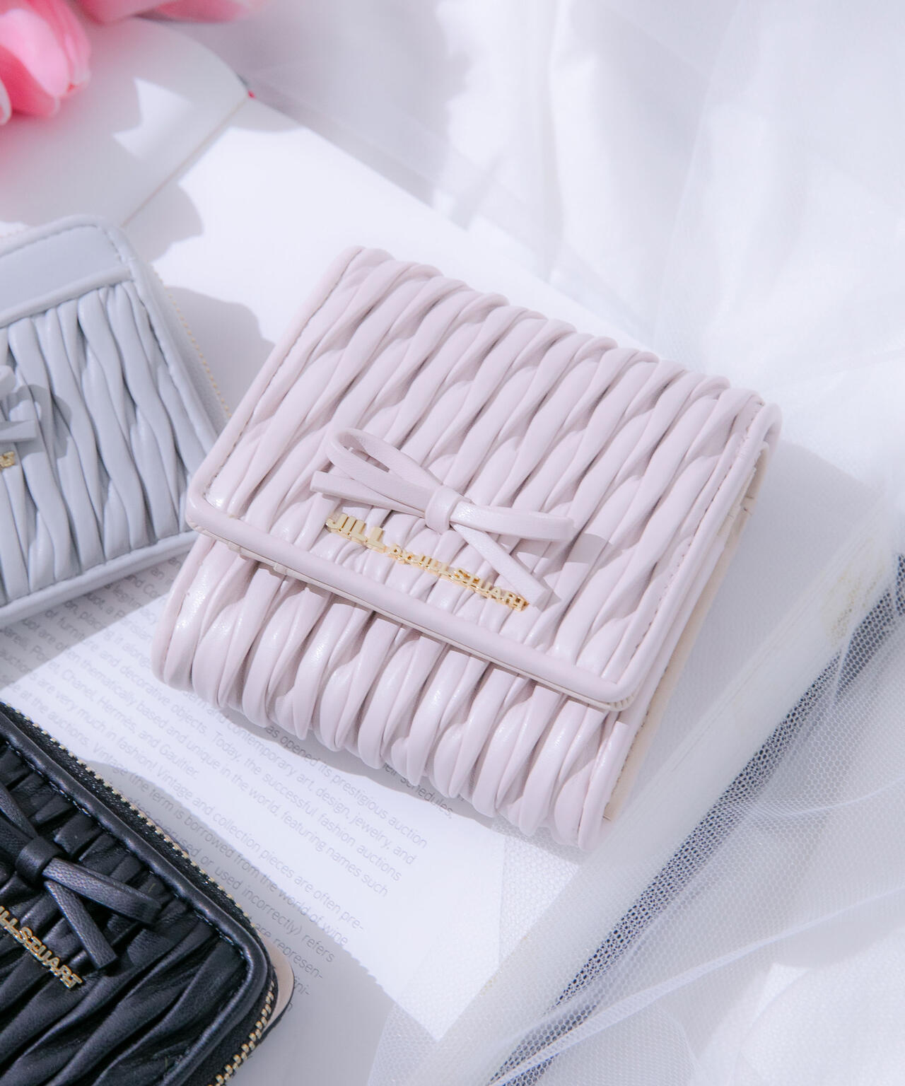 ミニリボンパフィフラップウォレット | JILL by JILL STUART（ジル