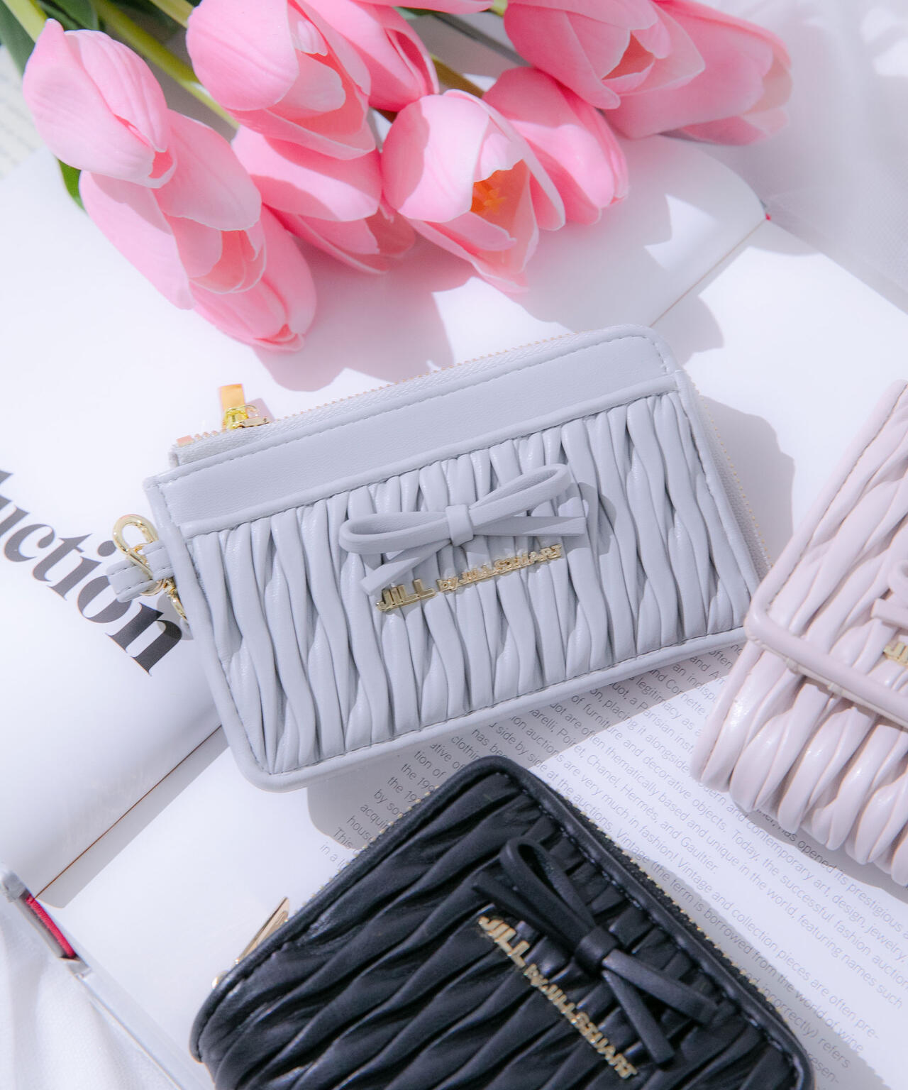 ミニリボンパフィフラグメントケース | JILL by JILL STUART（ジル