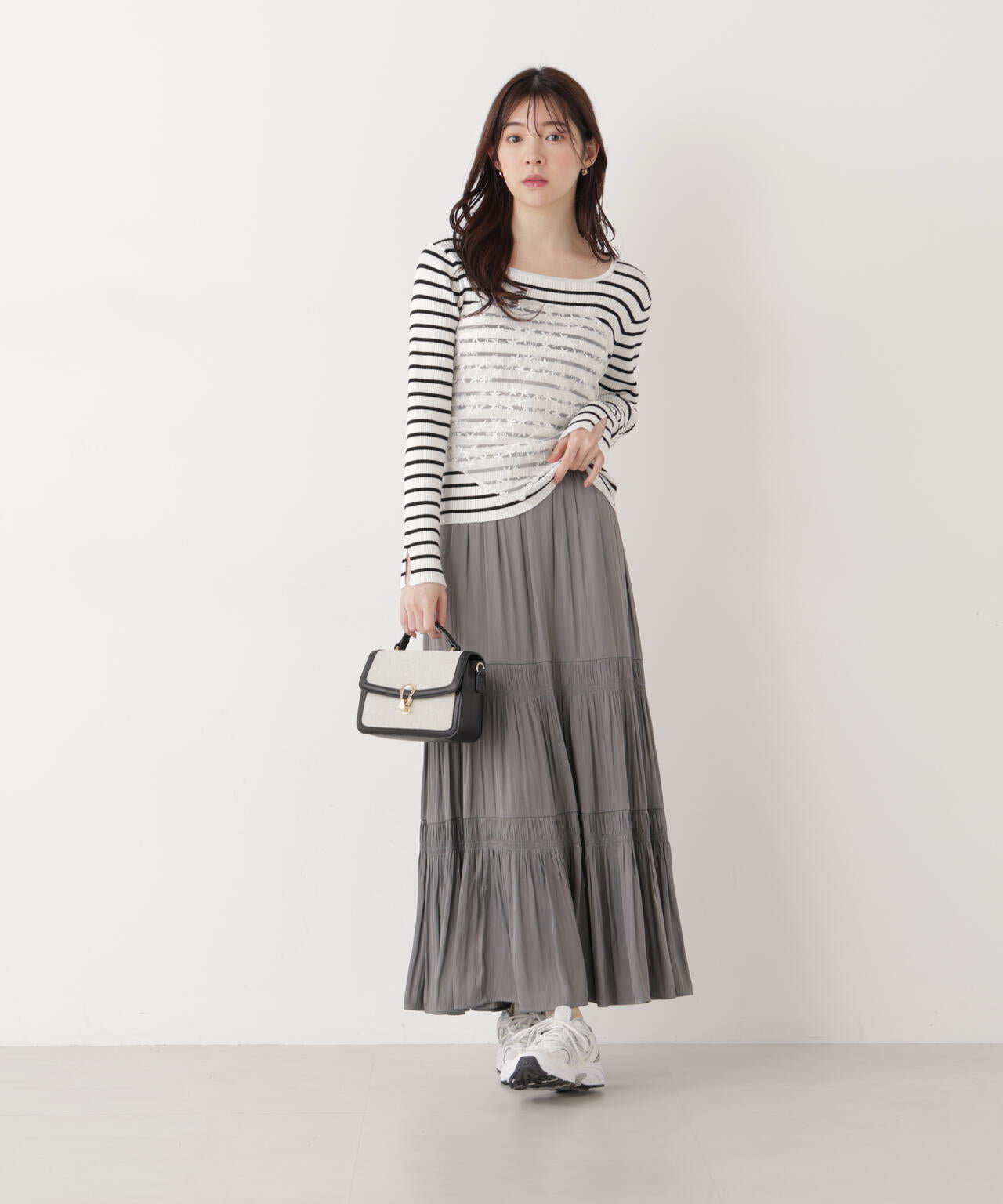 EDIT COLOGNE》ランダムギャザースカート | PROPORTION BODY DRESSING