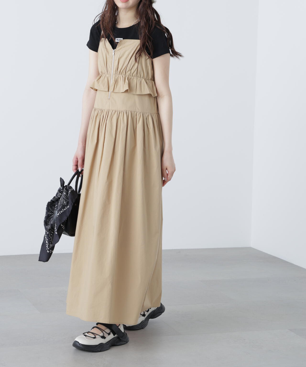 ペプラムキャミティアードワンピース | FREE'S MART（フリーズマート