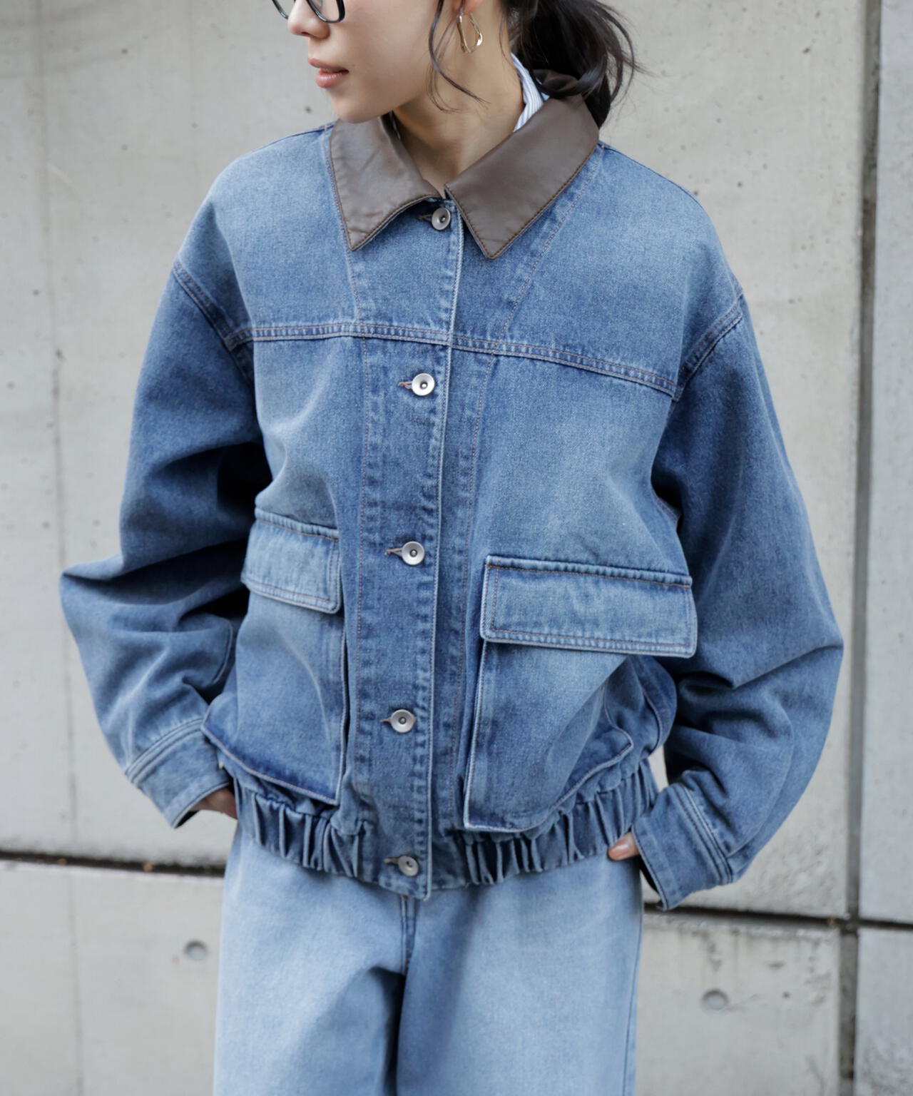 バイカラーワークジャケット | FREE'S MART（フリーズマート