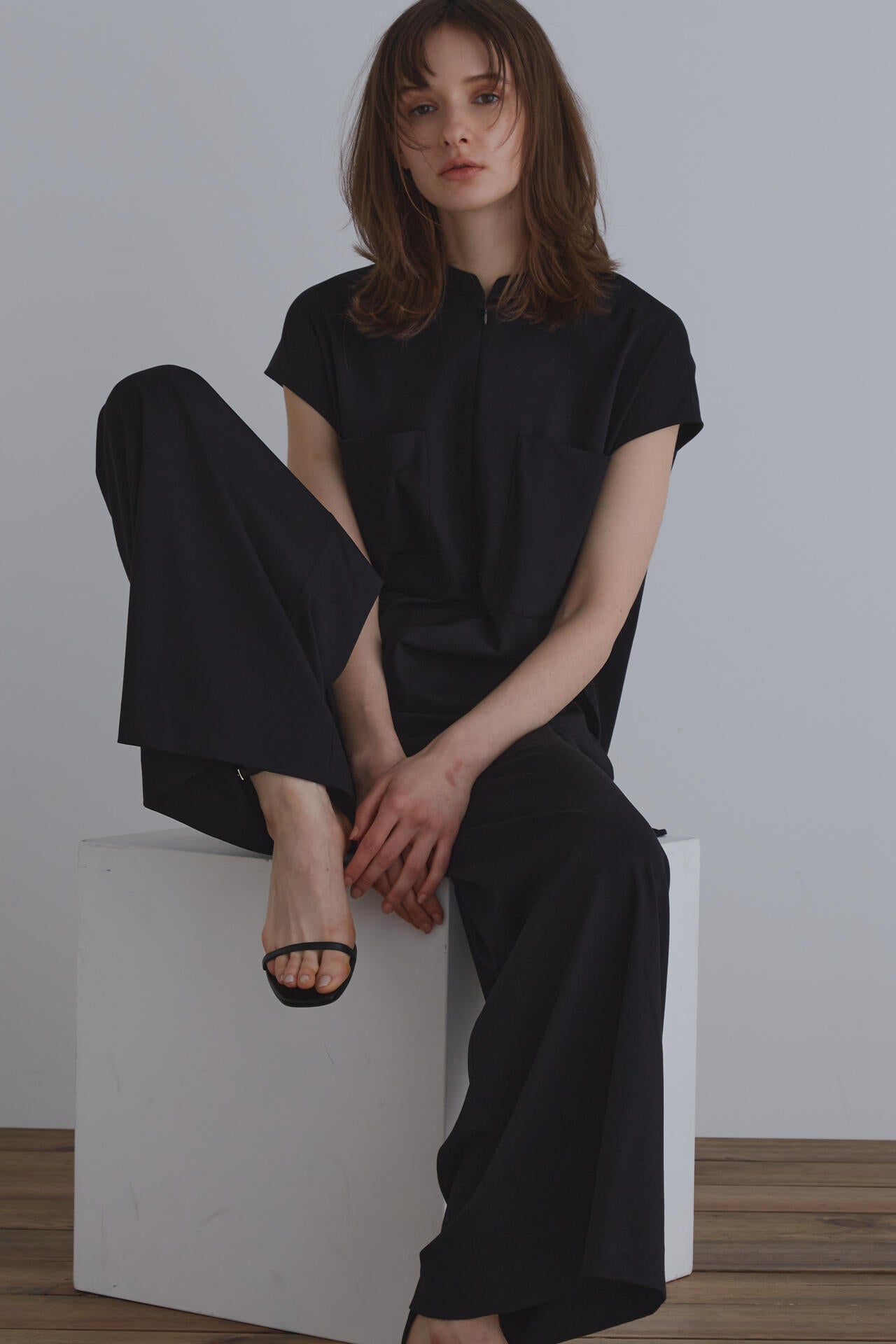 EC限定カラー/ネイビー】コンパクトポンチコンビネゾン | LE PHIL（ル