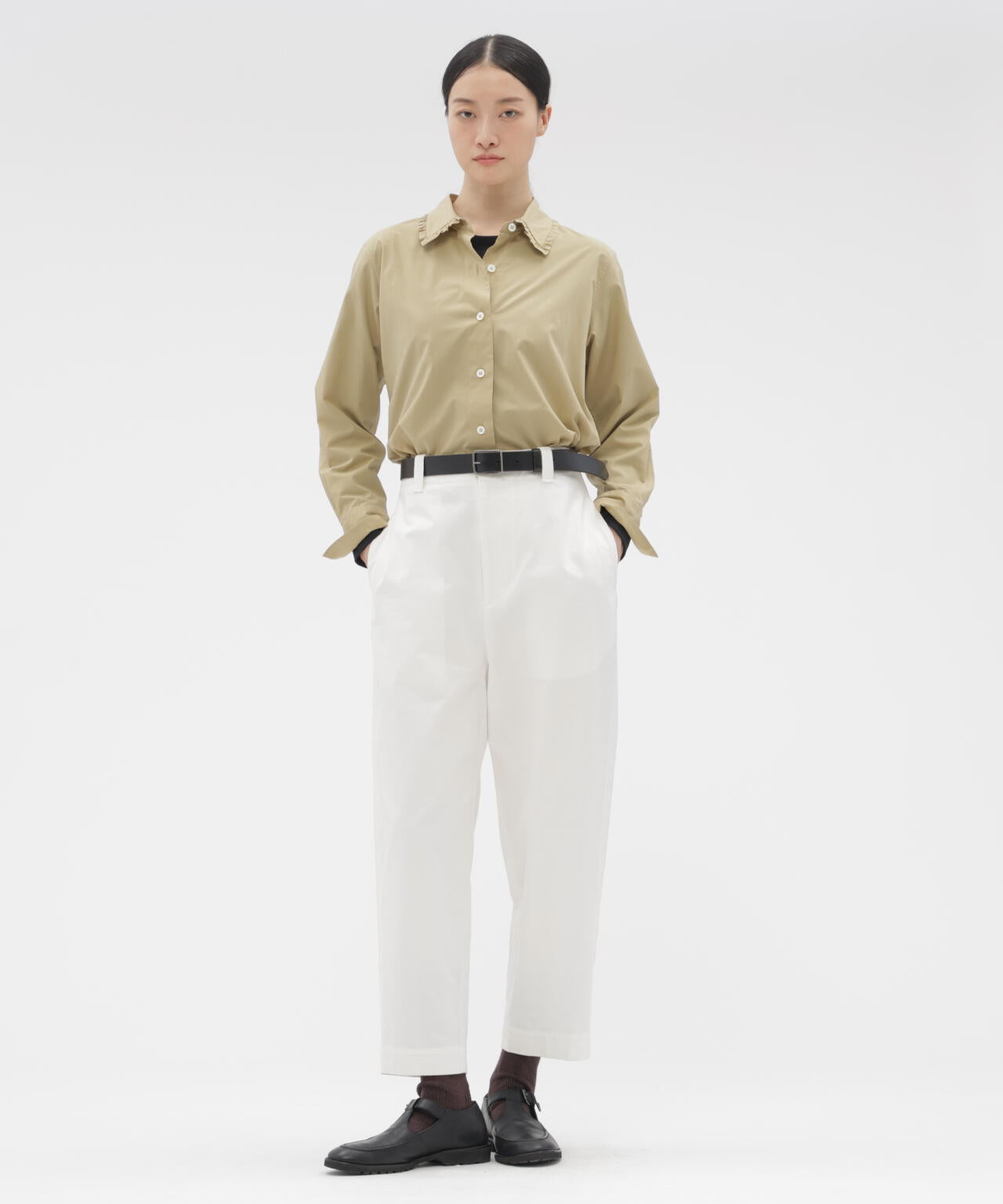 SUPER FINE COTTON POPLIN SHIRT | MARGARET HOWELL（マーガレット