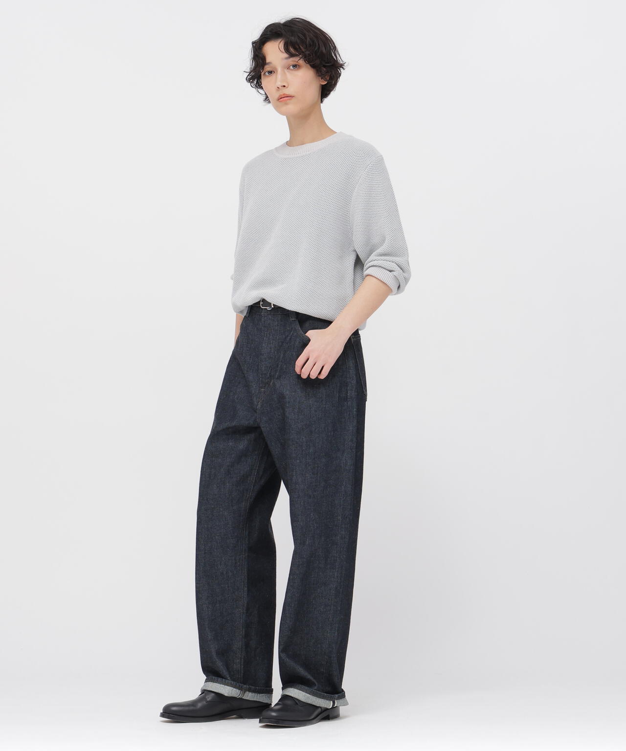COTTON LINEN RAMIE PIQUE KNITWEAR | MARGARET HOWELL（マーガレット