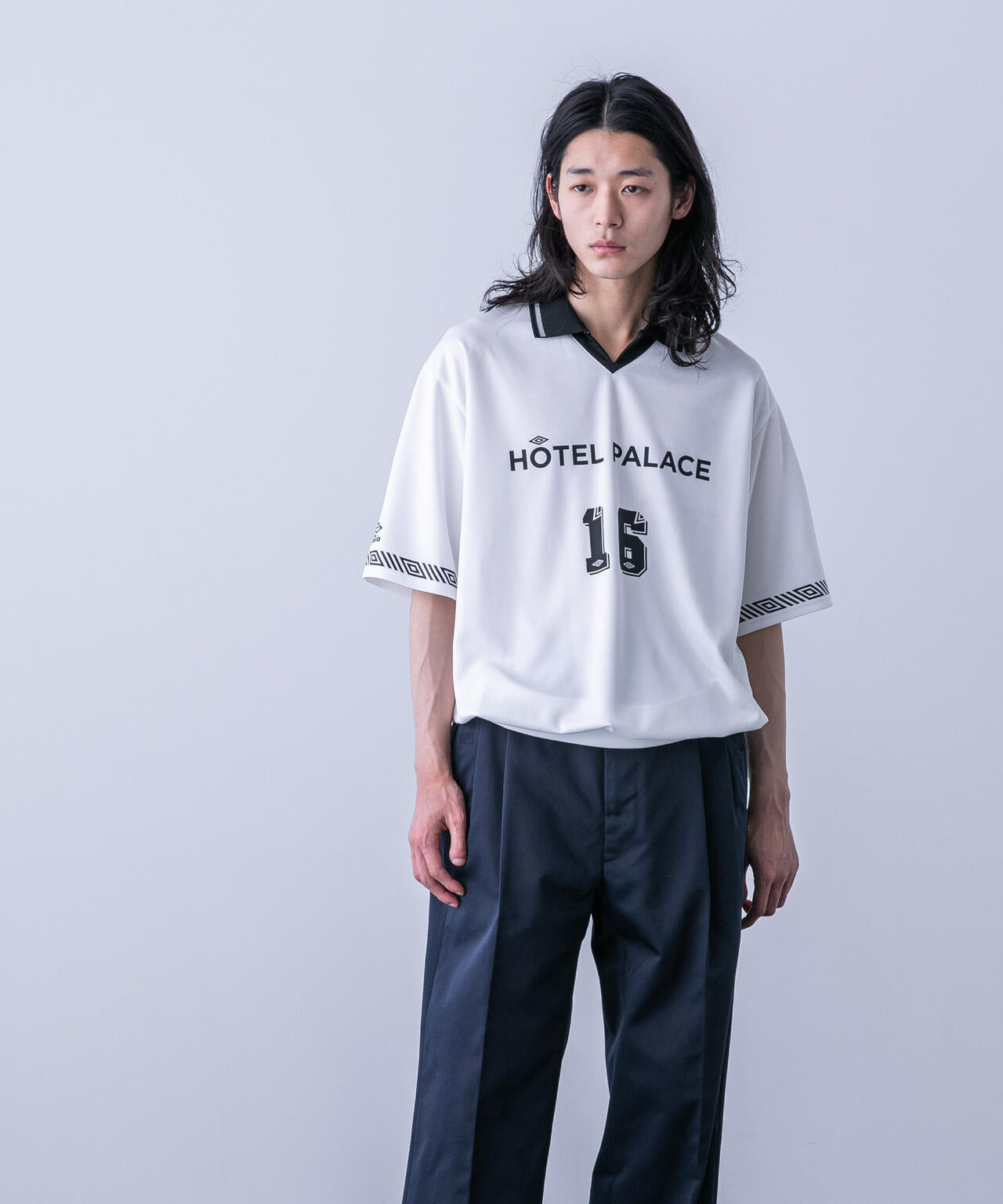HOTEL PALACE （オテルパラス）」UMBROゲームシャツ | NANO universe