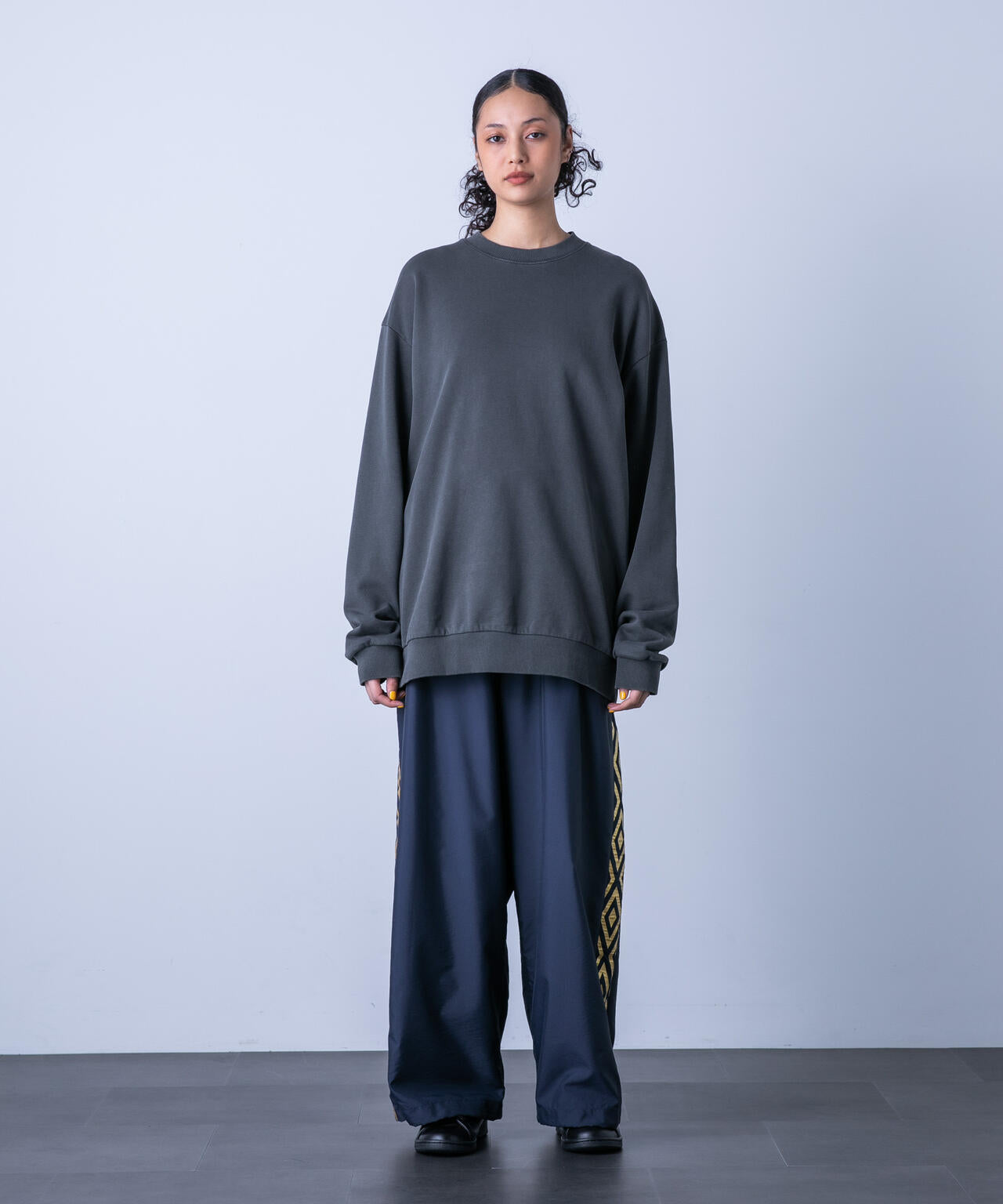 HOTEL PALACE（オテルパラス）」UMBROトラックパンツ | NANO universe