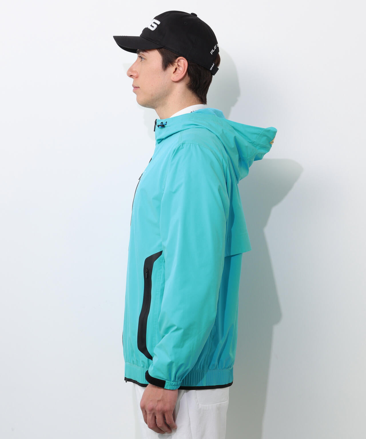 PING APPAREL】撥水フルジップフーディーブルゾン ＜GOLD＞ (MENS