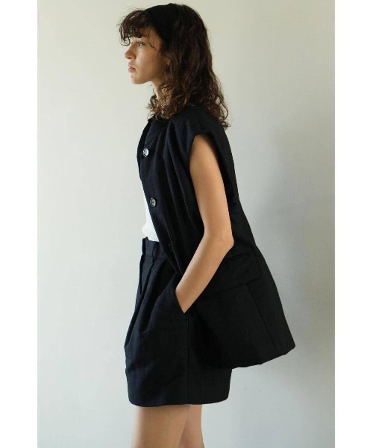 CLANE/クラネ/PADDED MESH VEST | L.H.P（エルエイチピー） ｜【公式