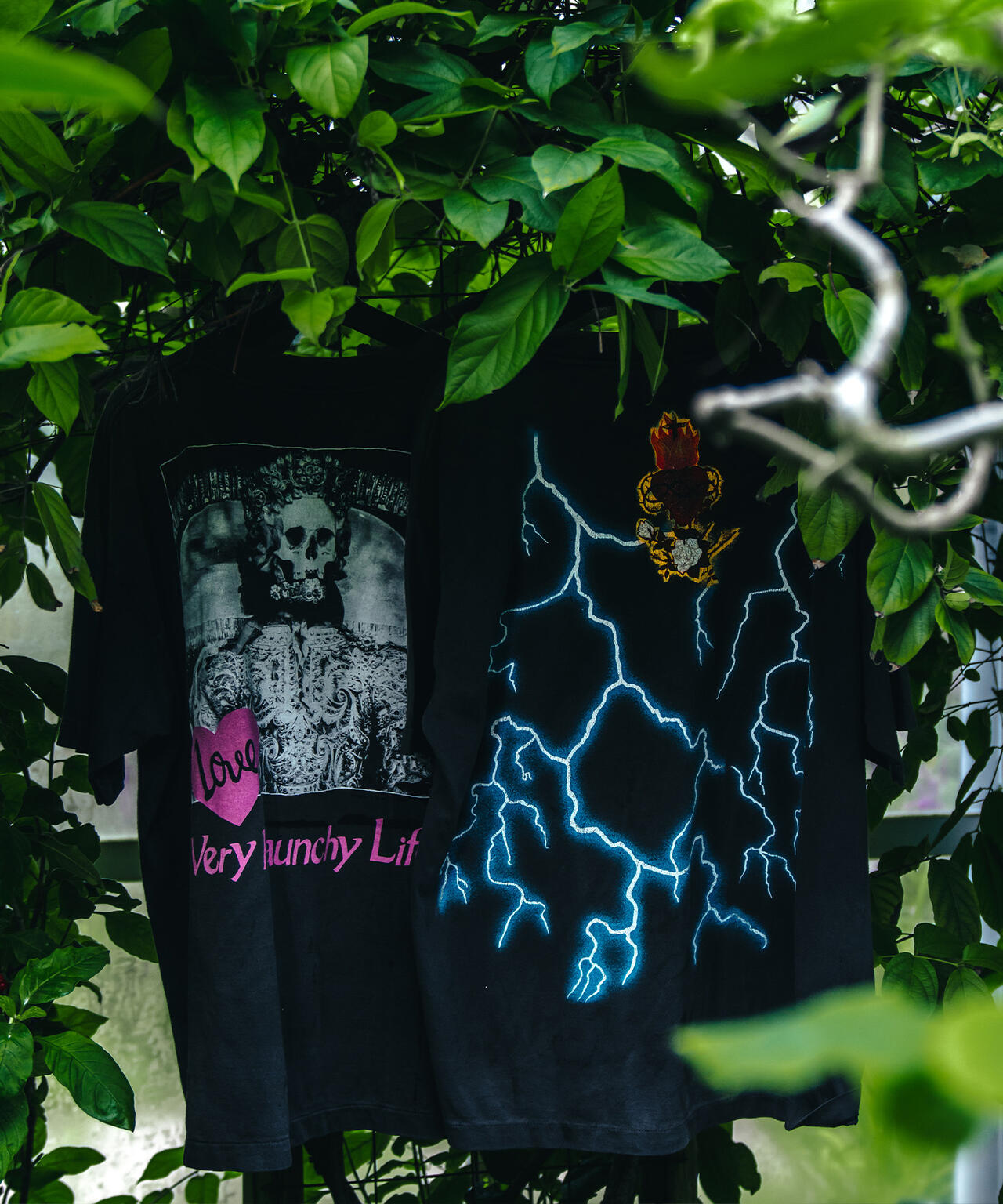 SAINT MICHAEL/セントマイケル/SS TEE MARIA BLACK | ROYAL FLASH