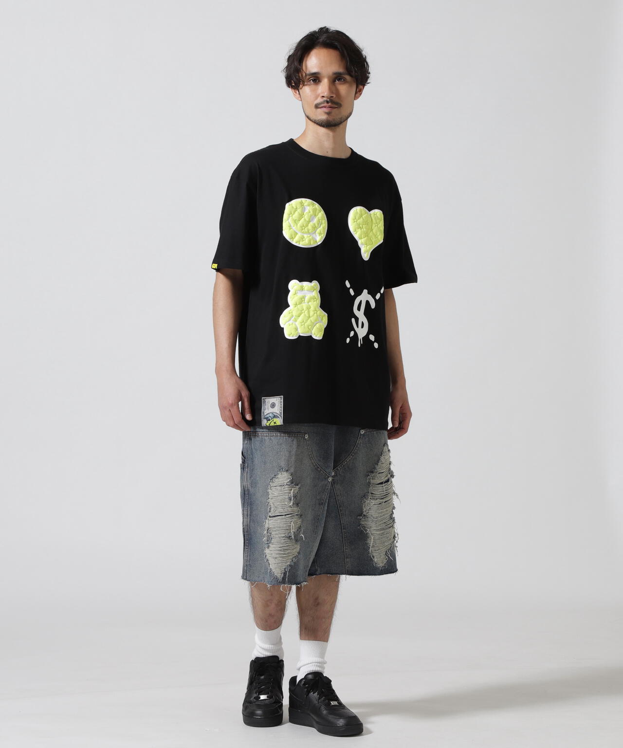 STUD MUFFIN/スタッドマフィン/4MOTIF SS TEE | ROYAL FLASH