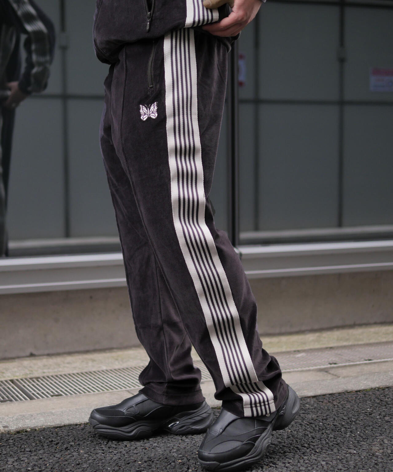 Needles/ニードルズ Narrow Track Pant - C/PE Velour | BEAVER