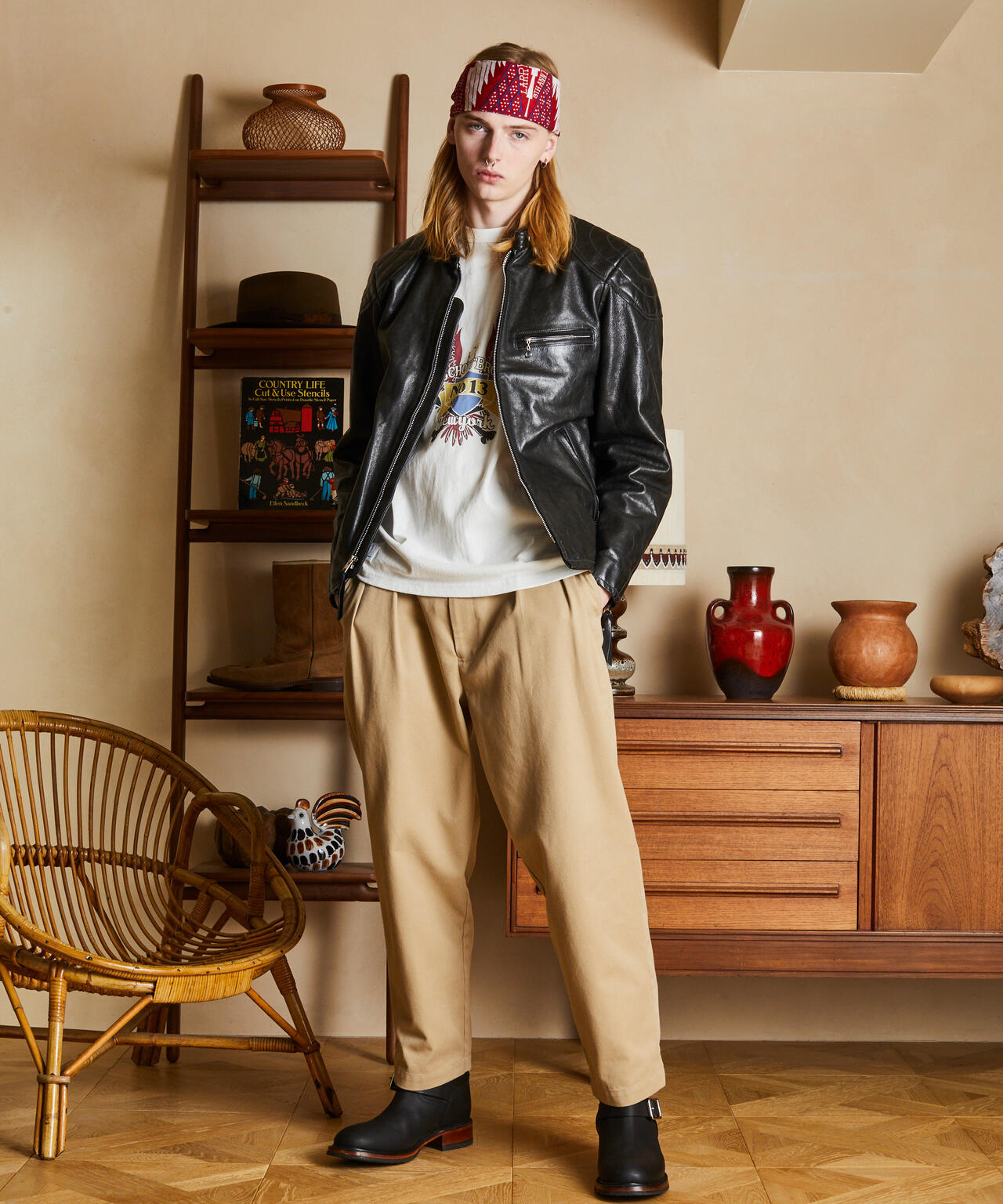 PADDED SINGLE RIDERS/パデット シングルライダース | Schott