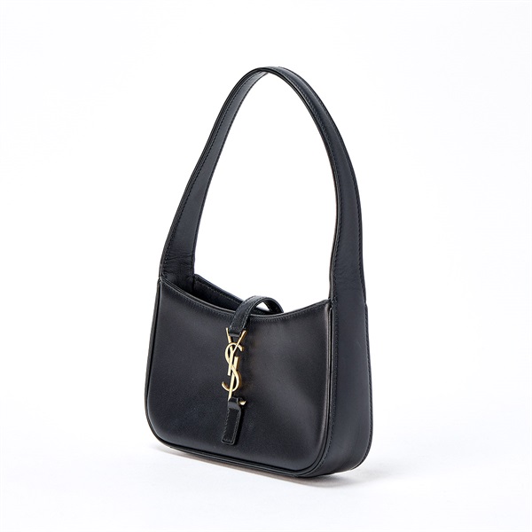 SAINT LAURENT ル・サンカセット ハンドバッグ ブラック ゴールド