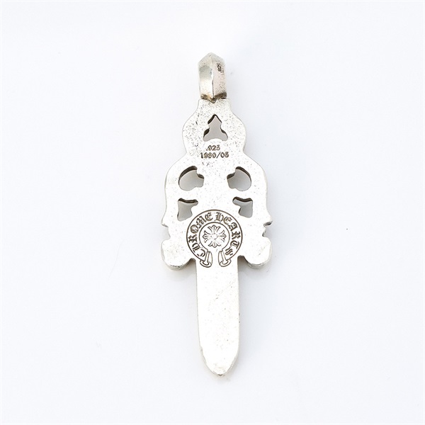 CHROME HEARTS ラージ ダガー with ベイル ペンダントトップ シルバー