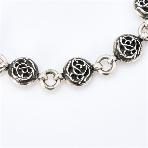 CHROME HEARTS フローラルボール ブレスレット シルバー 925