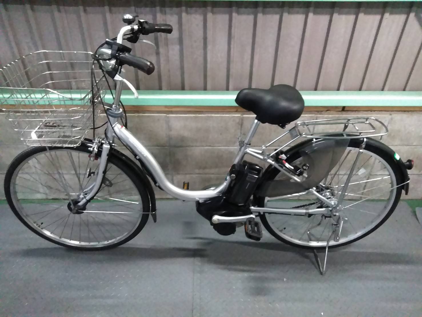 SOLD OUT】電動自転車 ヤマハ PASナチュラ 26インチ シルバー 大容量