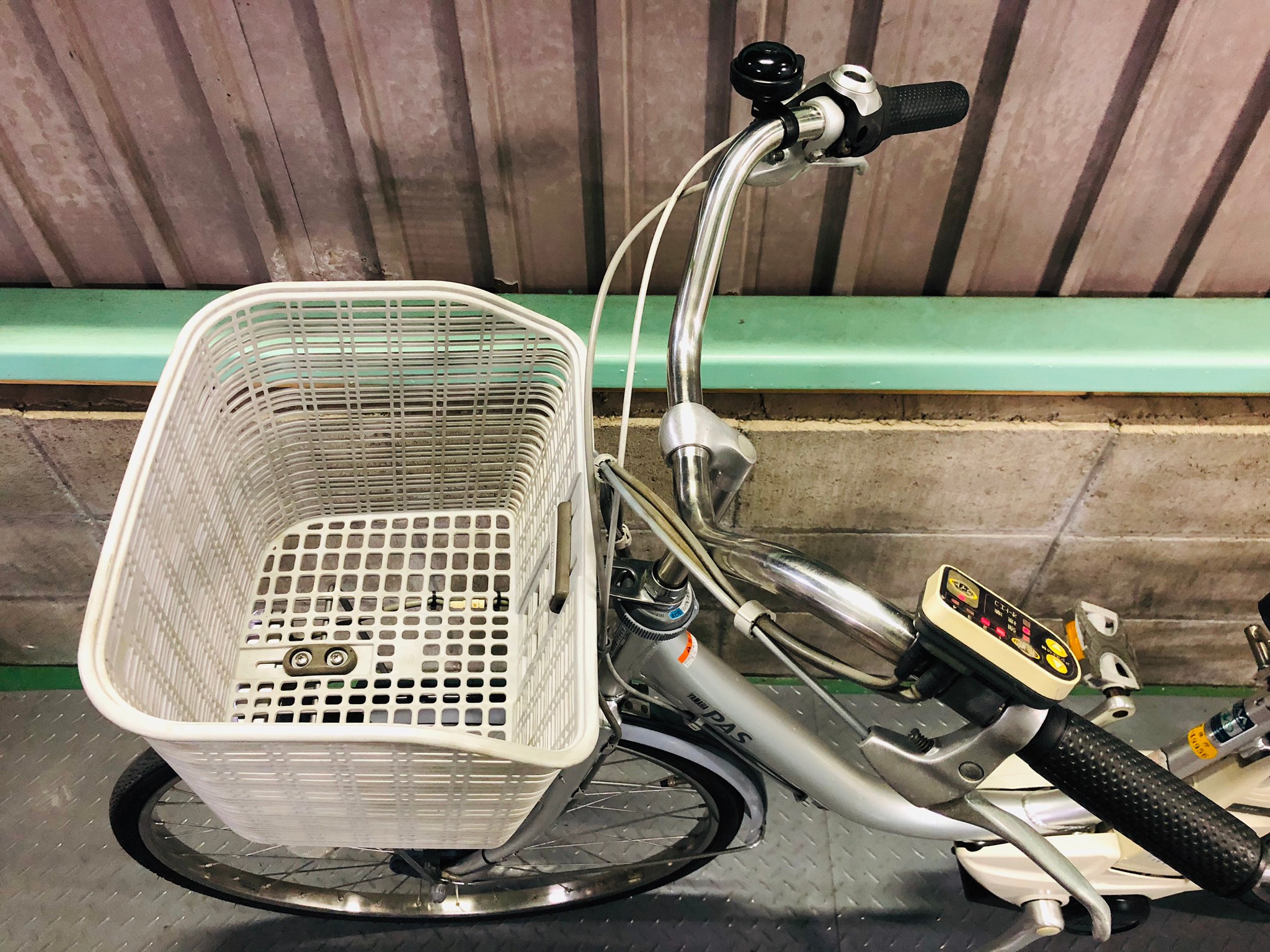 SOLD OUT】電動自転車 ヤマハ PAS 26インチ シルバー ライトタイプ