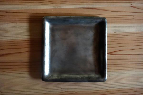 安藤雅信作品｜銀彩ピューター渕丸プレート