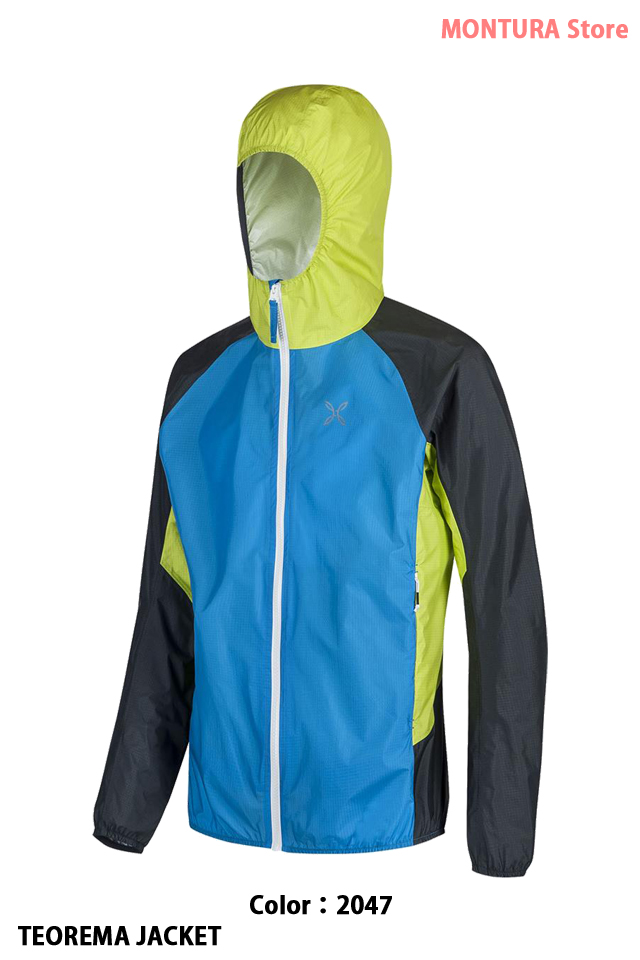 軽量防水シェルジャケットの新商品【MONTURA TEOREMA JACKET】