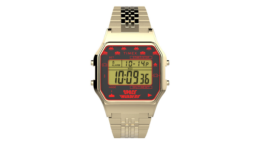 TIMEXでインベーダーゲーム？！レトロ感がハンパない腕時計、予約受付