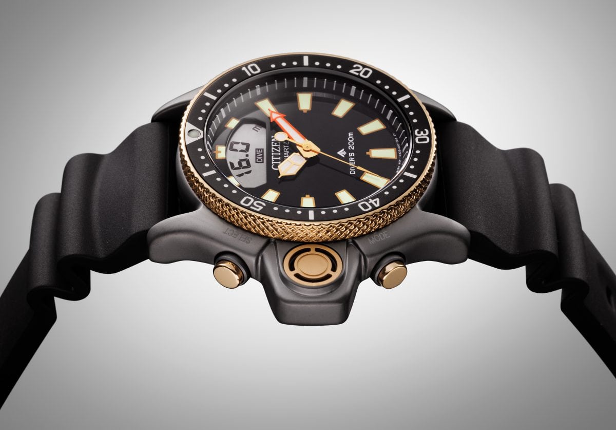 10万円以下の限定ダイバーズ」ゴールドを纏った特別な装い…シチズン