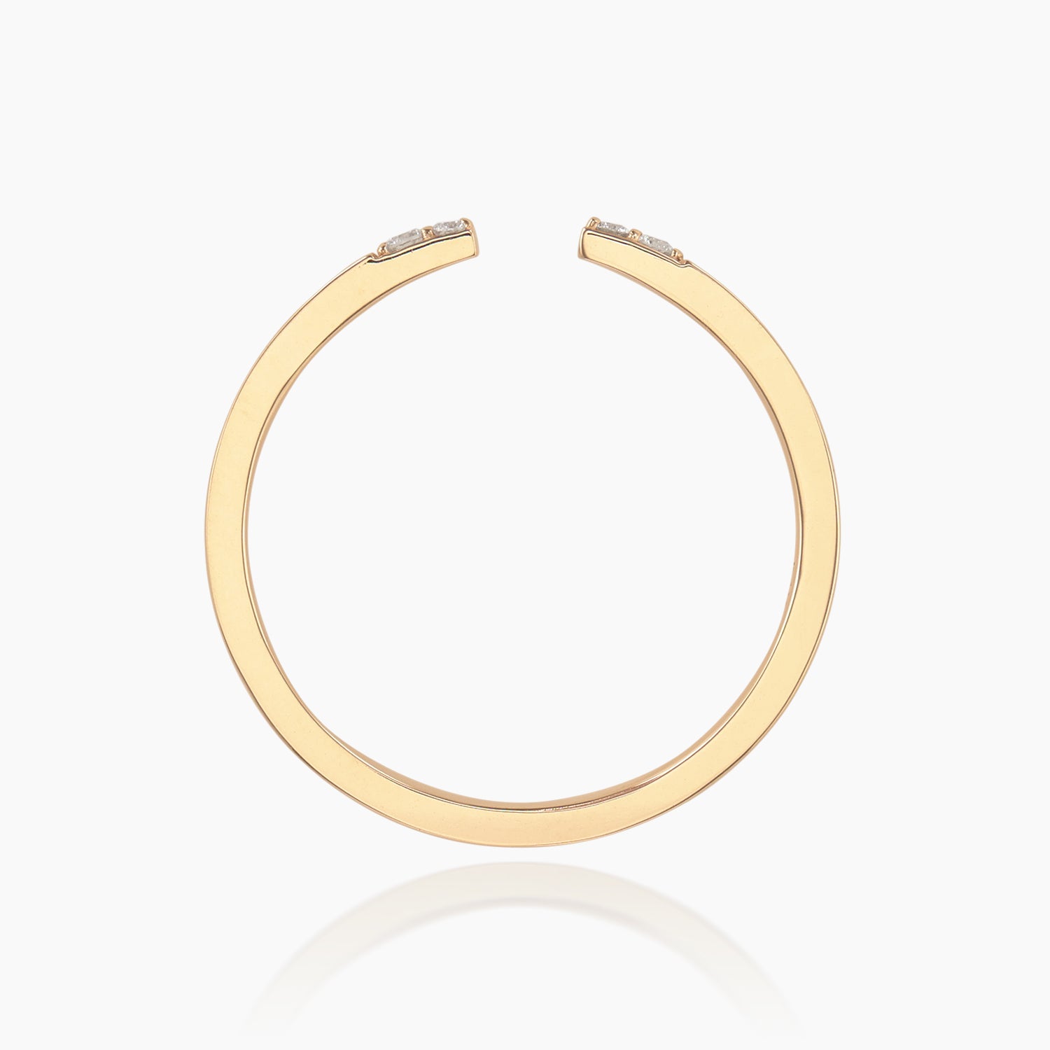 K10リング カレーム ダイヤ｜MONATELIER（モナトリエ）公式｜K10 一粒