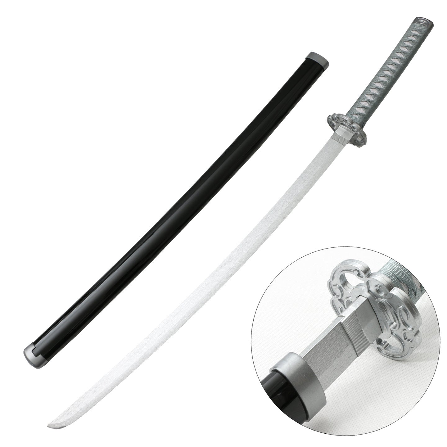 Monenjoy Kagurabachi Japanese Sword Cosplay Prop Demon Sword Rokuhei K