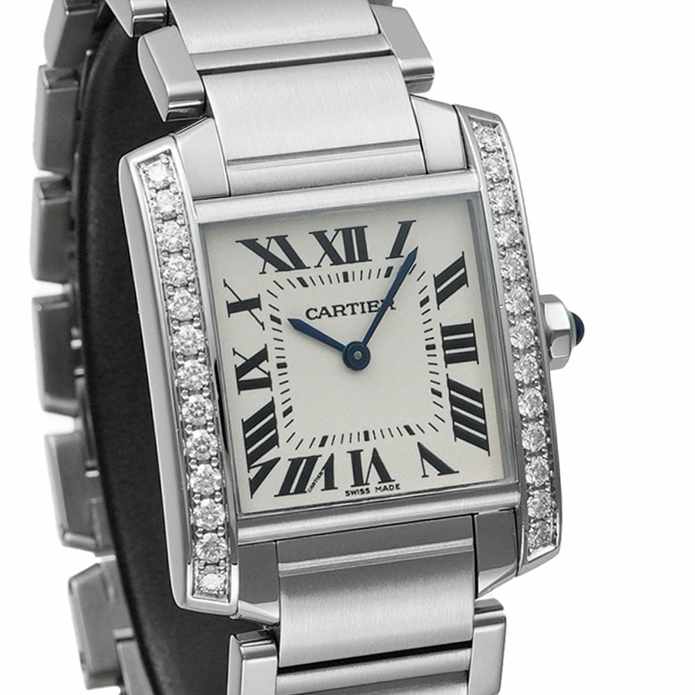 タンクフランセーズ MM ダイヤモンド 2020年保証書付き Ref.W4TA0009