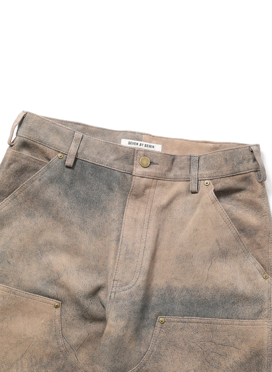 LEATHER DOUBLE KNEE PANTS|レザーダブルニーパンツレザーダブルニー