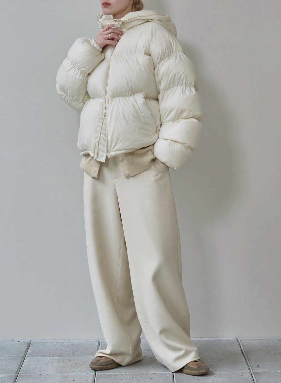 WIDE COCOON TROUSERS|ワイド コクーン トラウザーズワイド コクーン